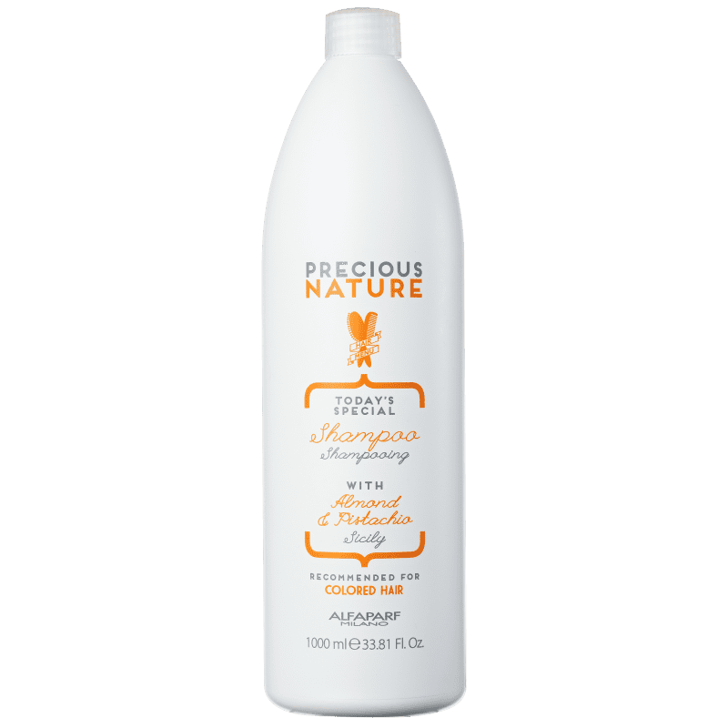 Alfaparf Precious Nature Almond & Pistachio - Shampoo sem Sulfato 1000ml