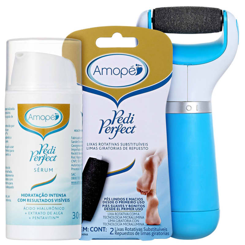 Kit Amopé Pedi Perfect Pés Lisinhos (3 produtos)