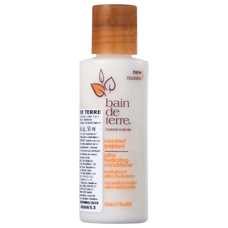 Bain De Terre Coconut Papaya Ultra Hydrating Conditioner - Condicionador 50ml