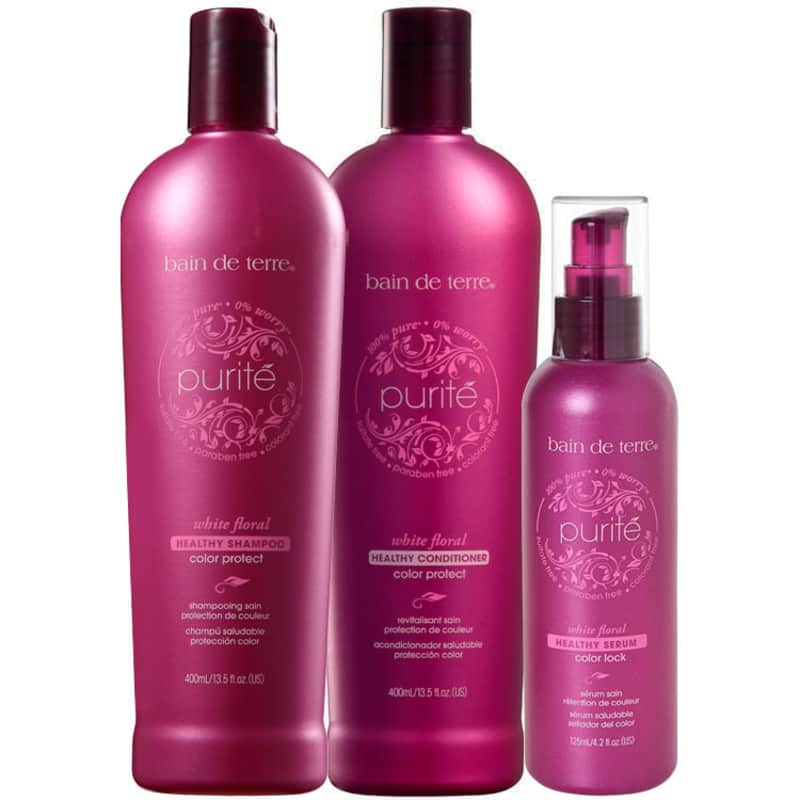 Bain de Terre Purité Healthy Color Protect Lock Kit (3 Produtos)