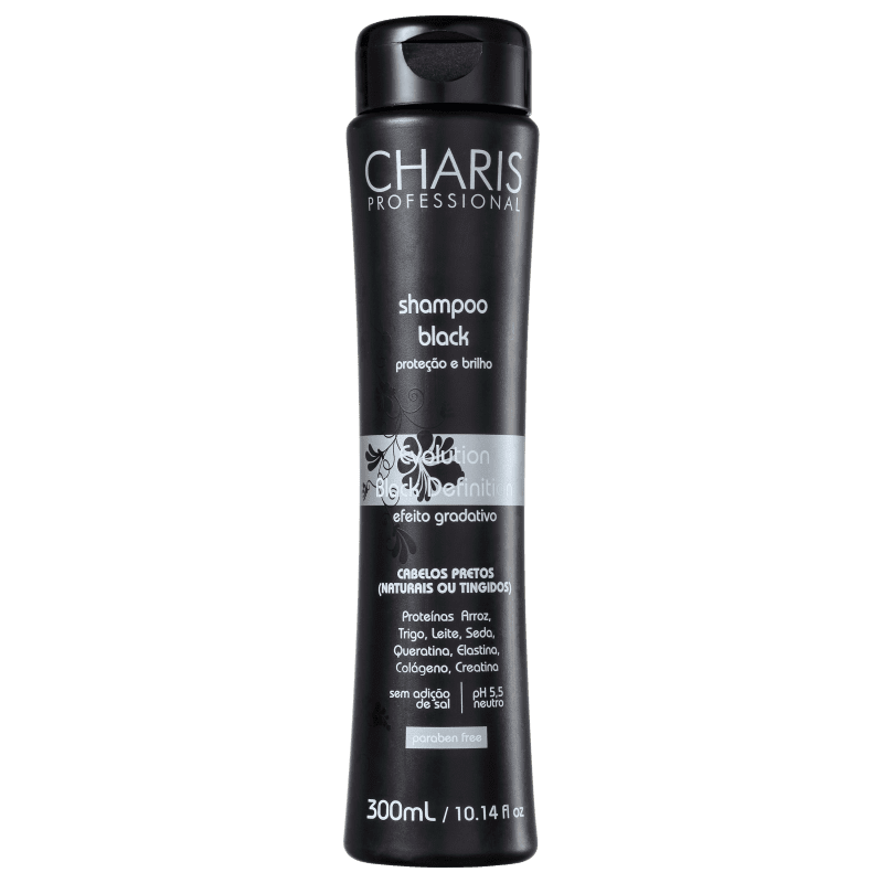 Charis Evolution Black Definition - Shampoo sem Sal 300ml