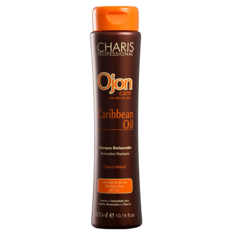 Charis Ojon Care Caribbean Oil - Shampoo sem Sal 300ml