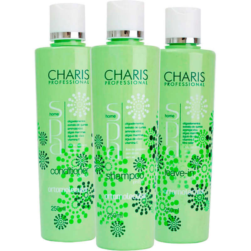Charis Ortomolecular Spa Kit Completo (3 Produtos)