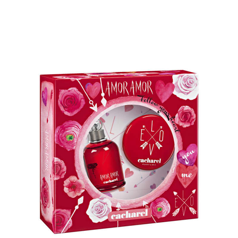 Conjunto Amor Amor Cacharel Feminino – Eau de Toilette 50ml + Espelho