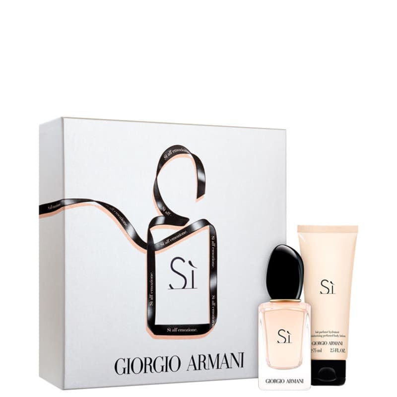 Conjunto Sì Giorgio Armani Feminino - Eau de Parfum 30ml + Loção Corporal 75ml