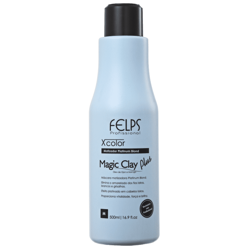 Felps Profissional XColor Magic Clay Plus - Máscara Matizadora 500ml