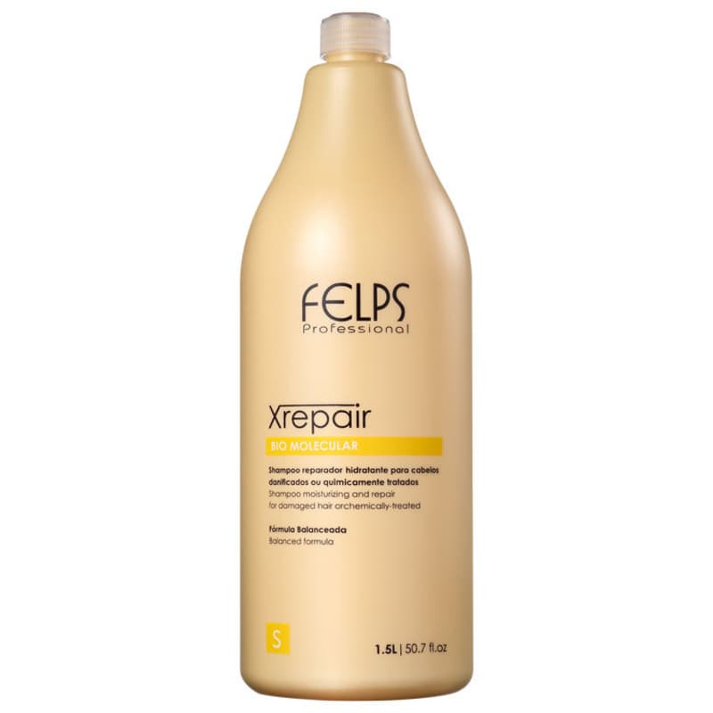 Felps Profissional XRepair Bio Molecular - Shampoo sem Sal 1500ml