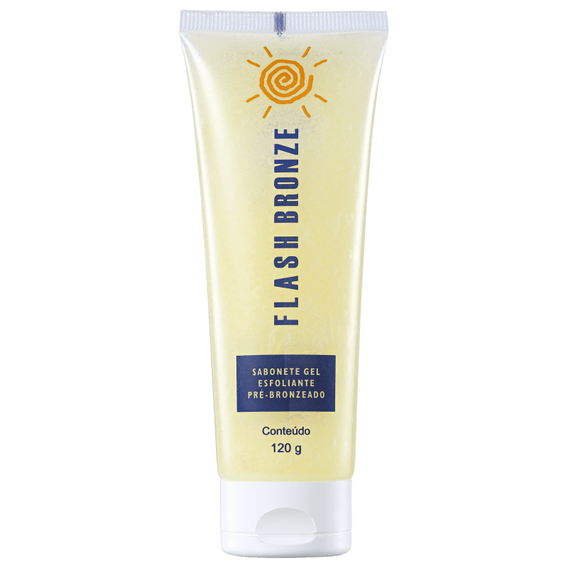 Flash Bronze Pré-Bronzeado - Sabonete Esfoliante Corporal 120g