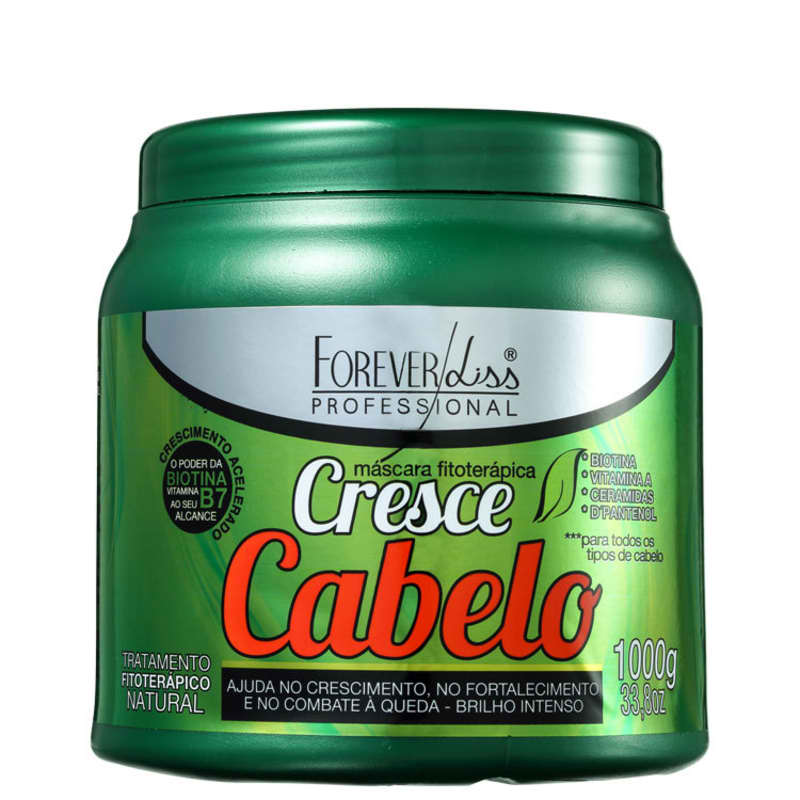 Forever Liss Professional Cresce Cabelo - Máscara Capilar 1000g