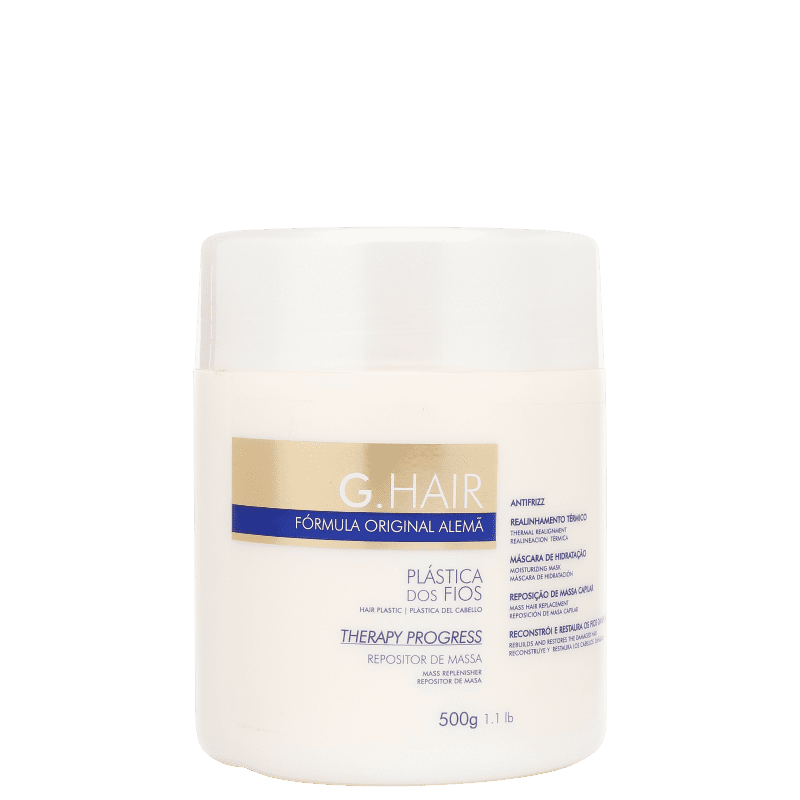 G. Hair Therapy Progress Repositor de Massa - Máscara de Tratamento 500g