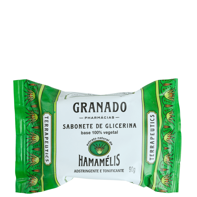 Granado Terrapeutics Hamamélis de Glicerina - Sabonete em Barra 90g