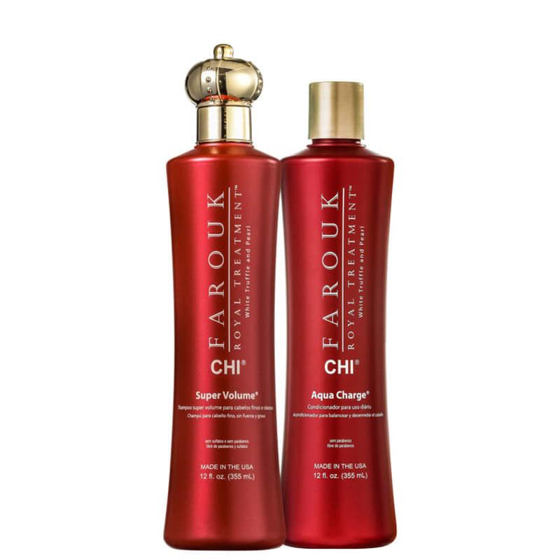 Kit CHI Farouk Royal System Volume Charge Duo (2 Produtos)