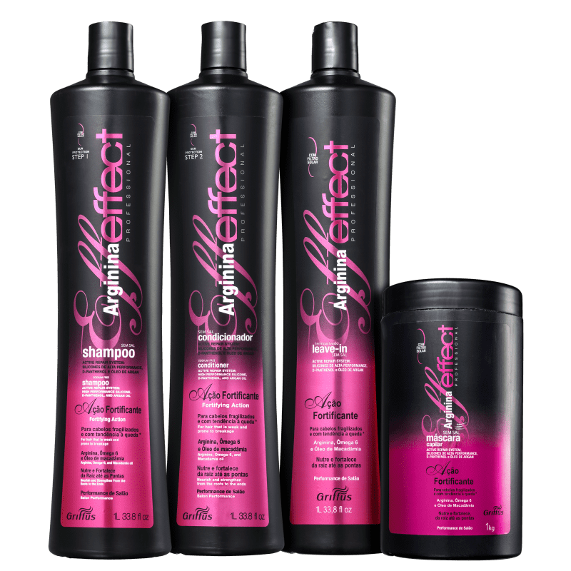 Kit Griffus Arginina Effect Complete (4 Produtos)