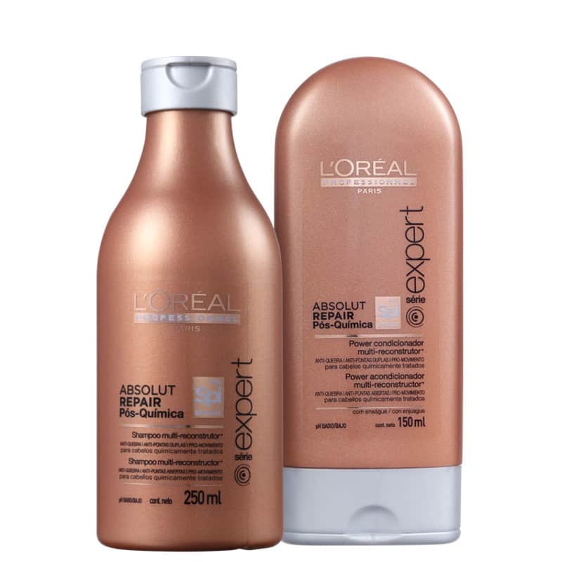 Kit L'Oréal Professionnel Absolut Repair Pós-Química Multi-reconstrutor Duo (2 Produtos)