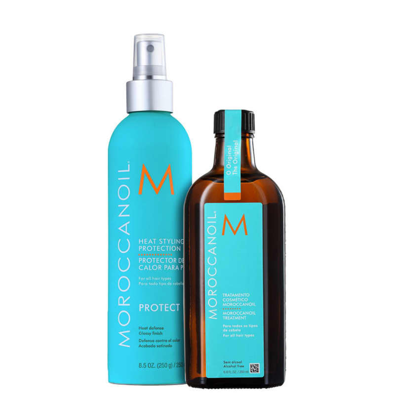 Kit Moroccanoil Treatment Heat Styling (2 Produtos)