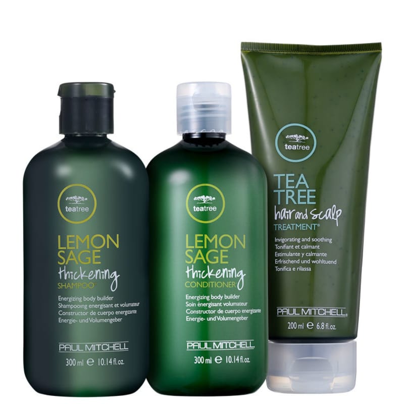 Kit Paul Mitchell Tea Tree Deep Treatment (3 Produtos)
