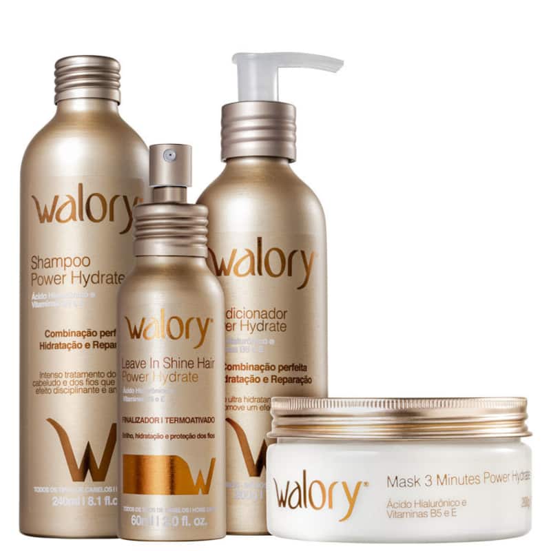 Kit Walory Hydrate Completo (4 Produtos)