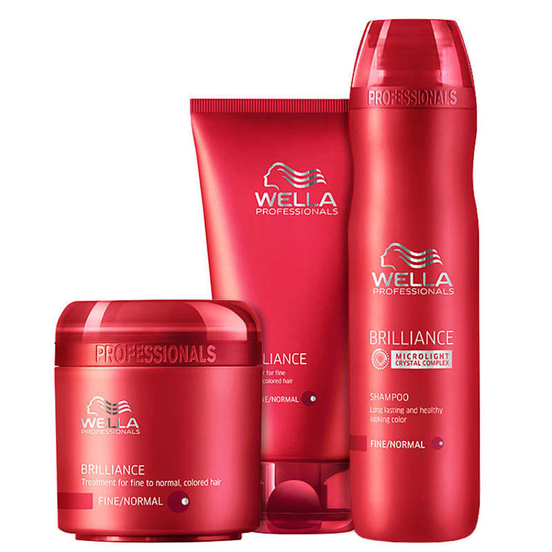 Kit Wella Professionals Brilliance Intense (3 Produtos)