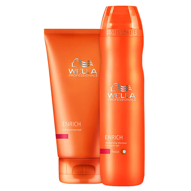 Kit Wella Professionals Enrich Warm (2 Produtos)