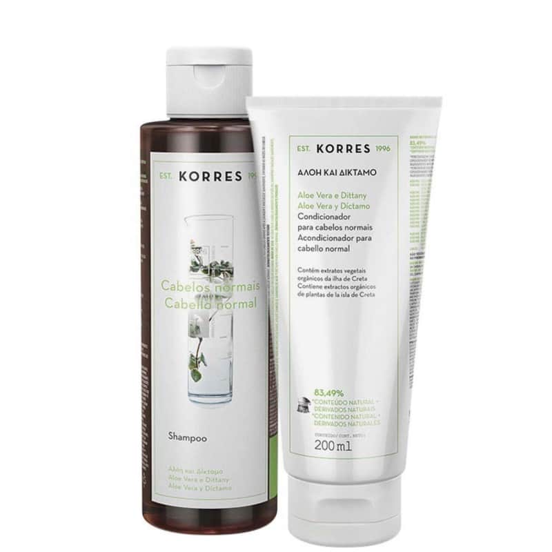 Kit Korres Aloe Vera e Dittany Duo (2 Produtos)