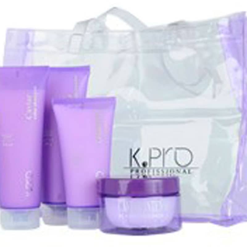 Kit K.Pro Caviar Cabelos Grossos Tratamento Intenso + Bolsa de Praia (4 Produtos)