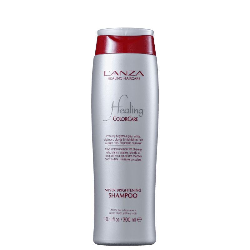 L'Anza Healing ColorCare Silver Bightening - Shampoo Desamarelador 300ml