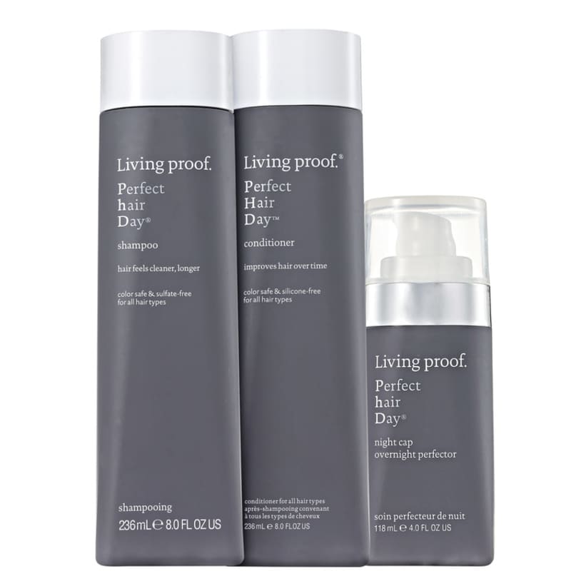 Living Proof Perfect Hair Day (PHD) Night Treatment Kit (3 Produtos)