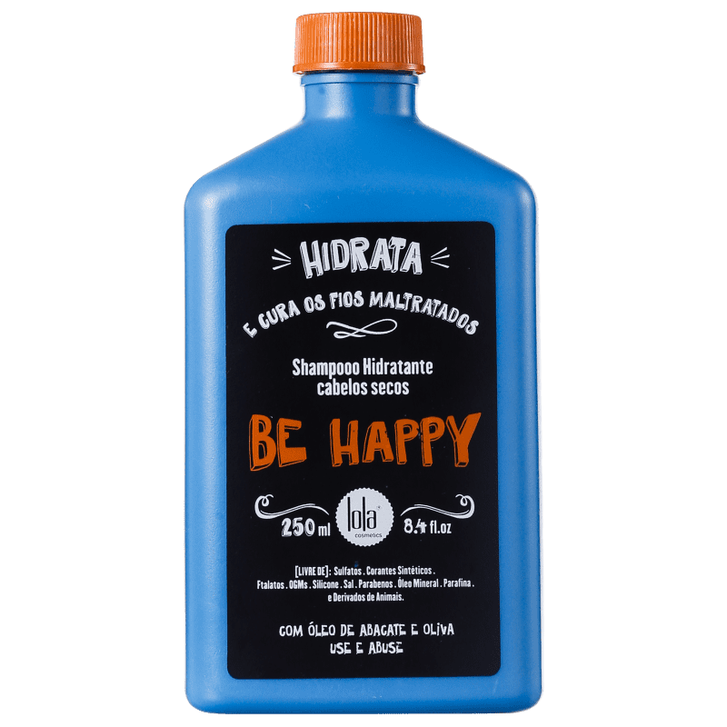 Lola Cosmetics Be Happy - Shampoo sem Sulfato 250ml