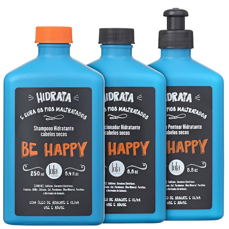 Kit Lola Cosmetics Be Happy Trio (3 Produtos)
