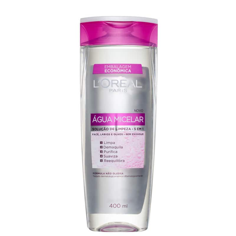L'Oréal Paris Dermo Expertise Água Micelar 5 em 1 - Água Demaquilante 400ml