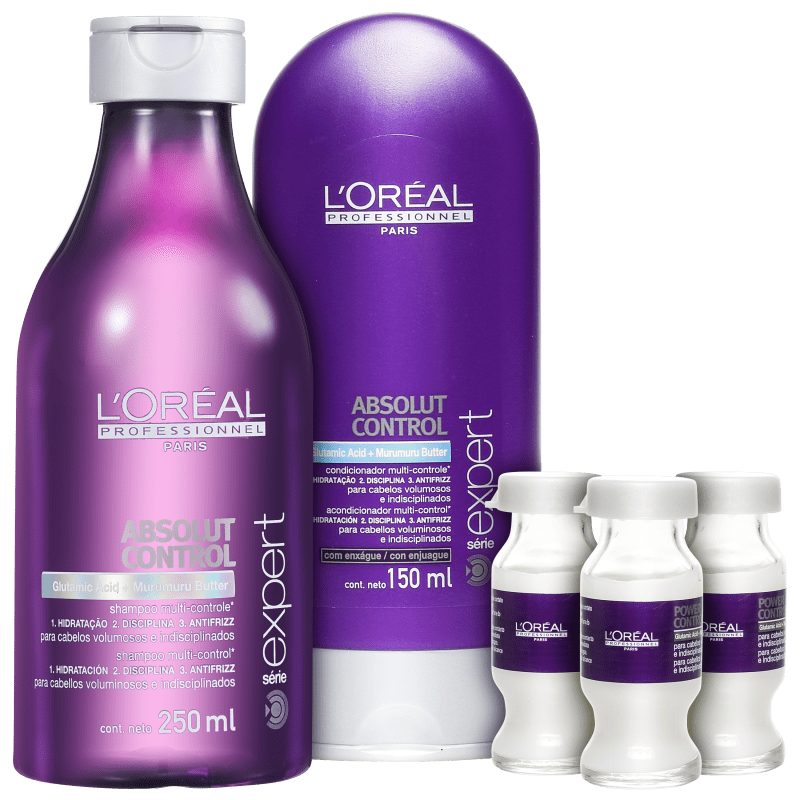 Kit L'Oréal Professionnel Expert Absolut Control Treatment (3 Produtos)