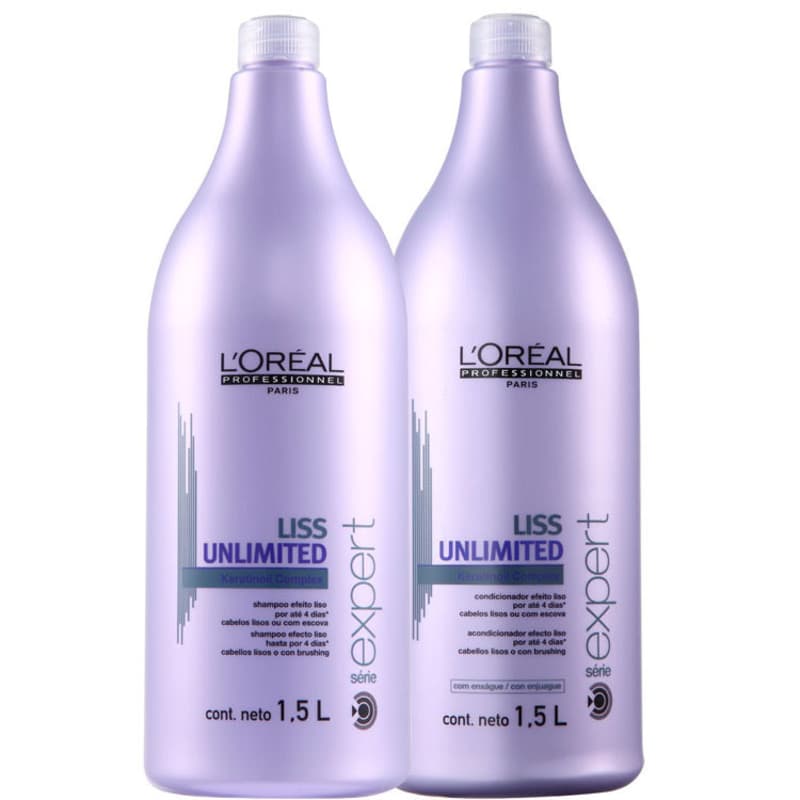 Kit L'Oréal Professionnel Expert Liss Unlimited Salon (2 Produtos)