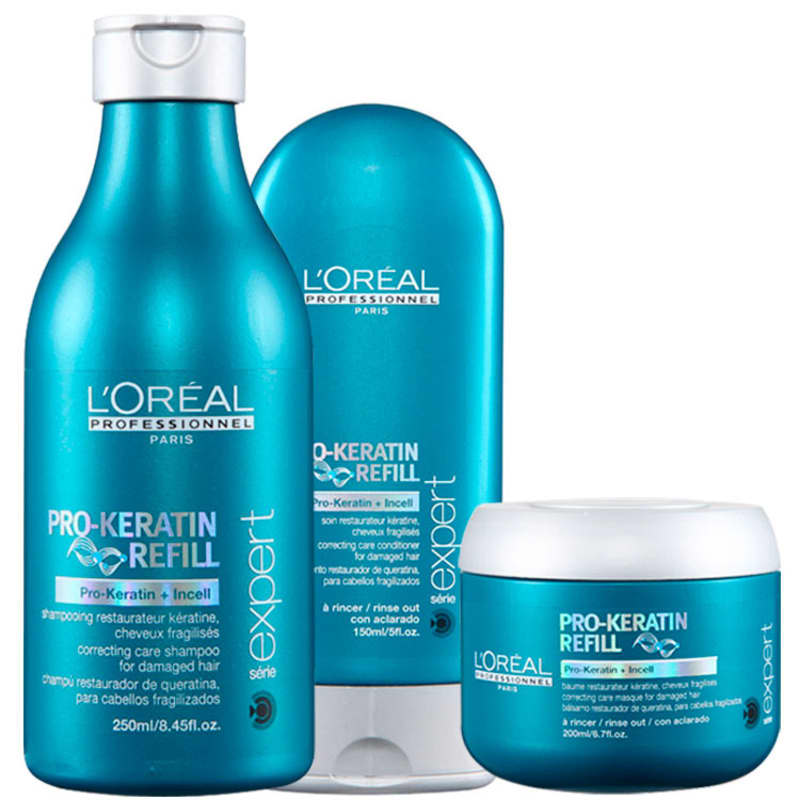Kit L'Oréal Professionnel Expert Pro-Keratin Refill Trio (3 Produtos)