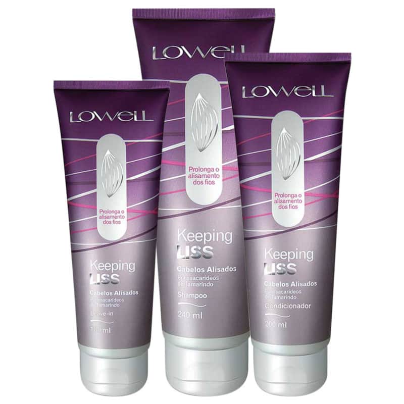 Lowell Keeping Liss Full Kit (3 Produtos)