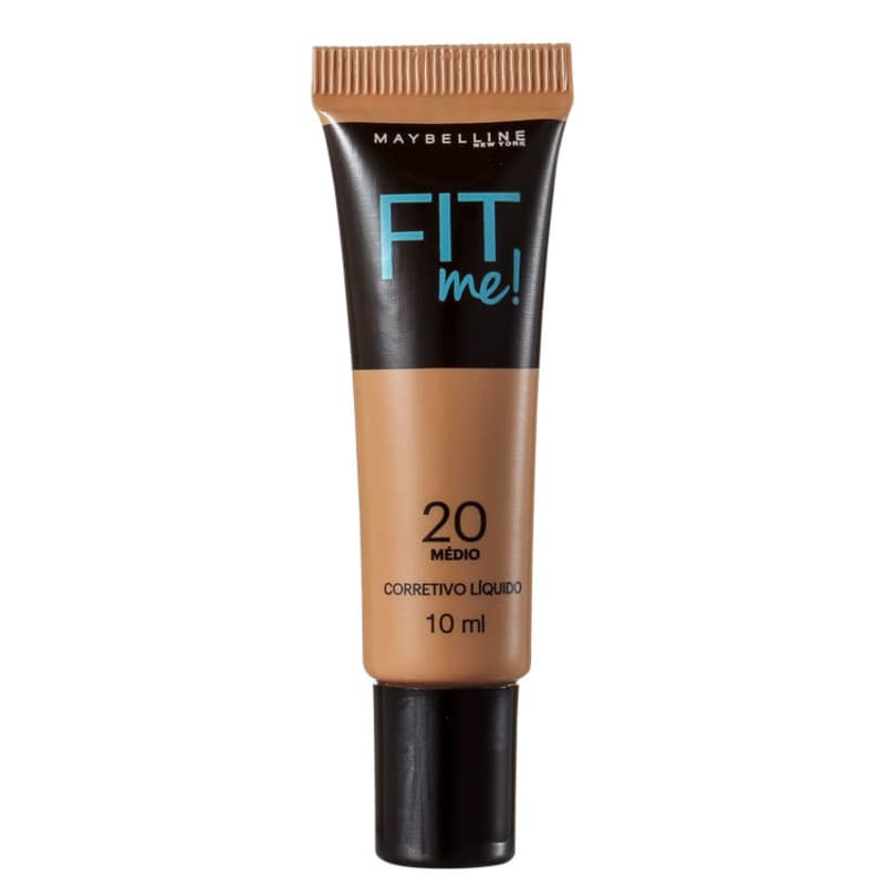 Maybelline Fit Me! Cor 20 Médio - Corretivo Líquido 10ml