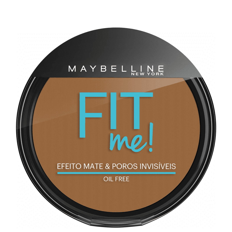 Maybelline Fit Me! Cor 300 Escuro Original - Pó Compacto Natural