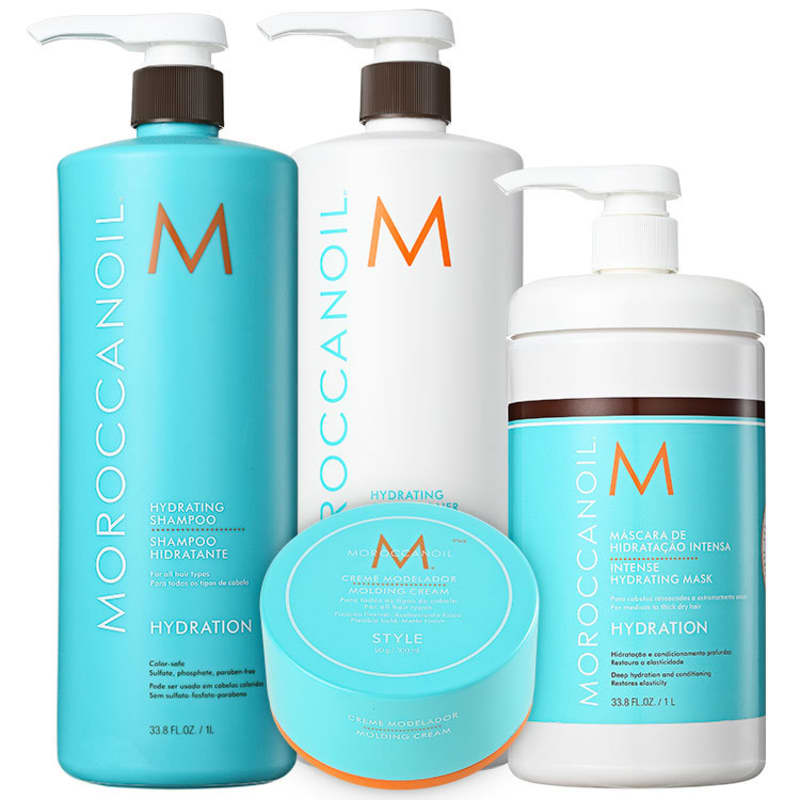 Kit Moroccanoil Hydration Complete (4 Produtos)