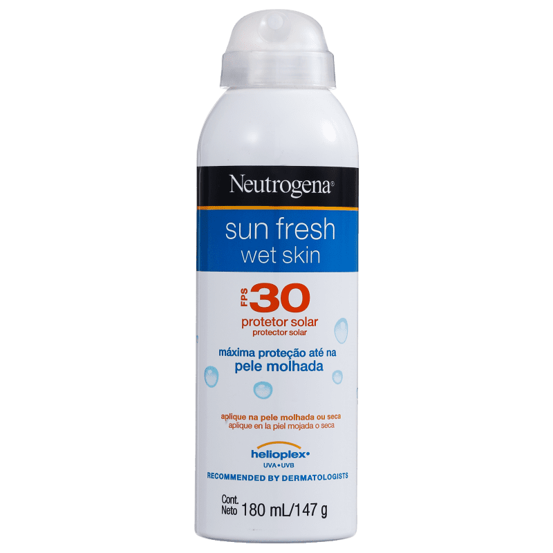 Neutrogena Sun Fresh Wet Skin FPS 30 - Protetor Solar 180ml