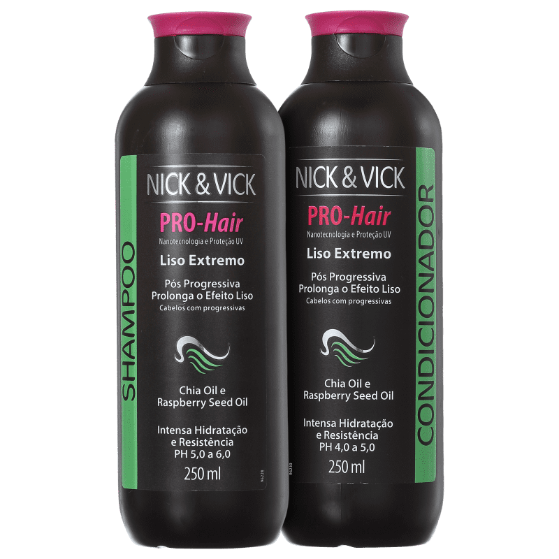 Kit Nick & Vick PRO-Hair Liso Extremo (2 Produtos)