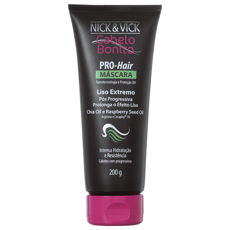 Nick & Vick PRO-Hair Liso Extremo - Máscara Capilar 200g
