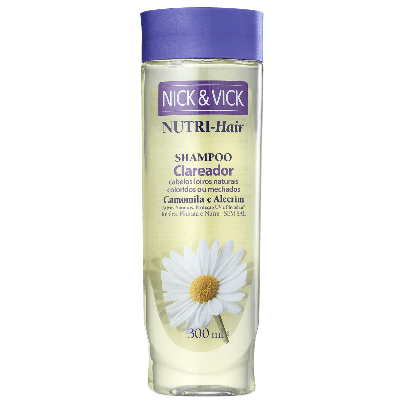 Nick & Vick NUTRI-Hair - Shampoo Clareador 300ml