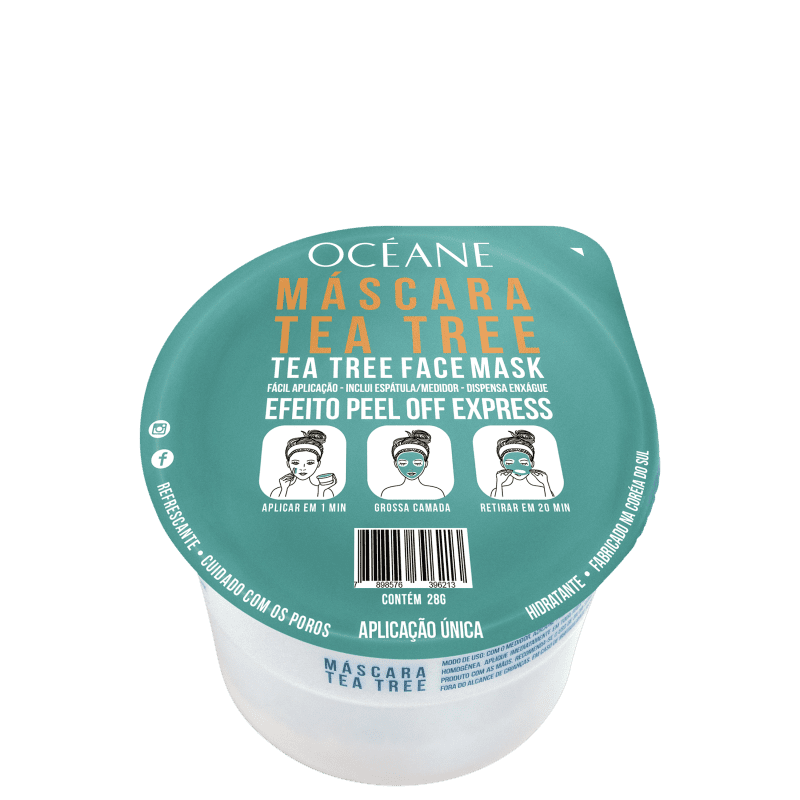 Tea Tree - Máscara Facial