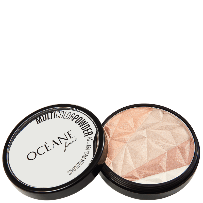 Océane Multicolor Powder Ultra Glam - Pó 3 em 1 9,5g