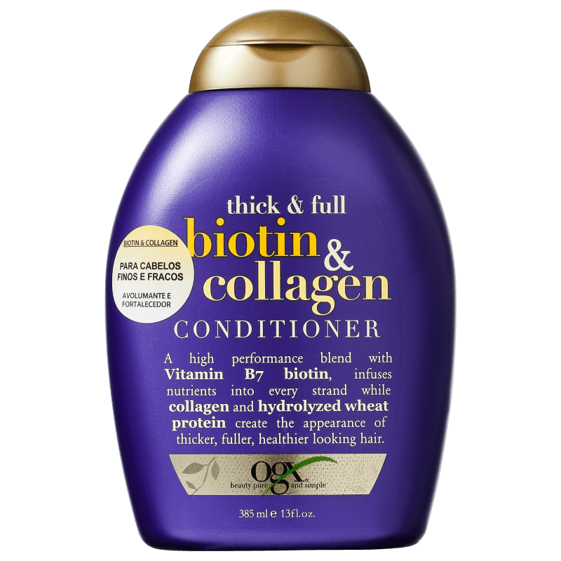 Organix Biotin & Collagen Conditioner - Condicionador 385ml