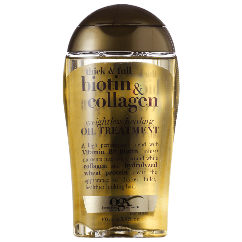 Organix Biotin & Collagen Weightless Healing Oil Treatment - Óleo de Tratamento 100ml
