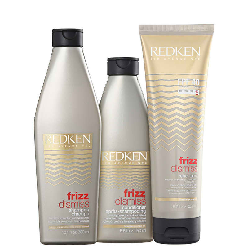 Kit Redken Frizz Dismiss Rebel Tame FPF40 (3 Produtos)
