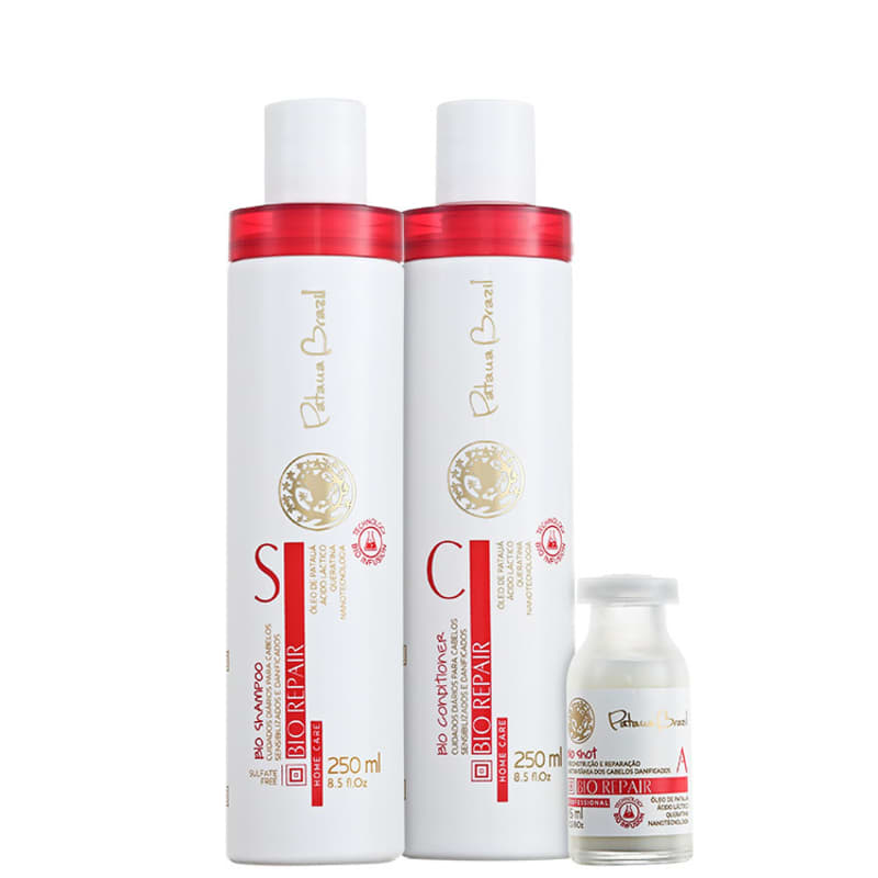 Kit Pataua Brazil Bio Repair Trio (3 Produtos)