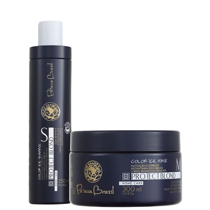 Kit Pataua Brazil Protect Blond Color Ice Duo (2 Produtos)
