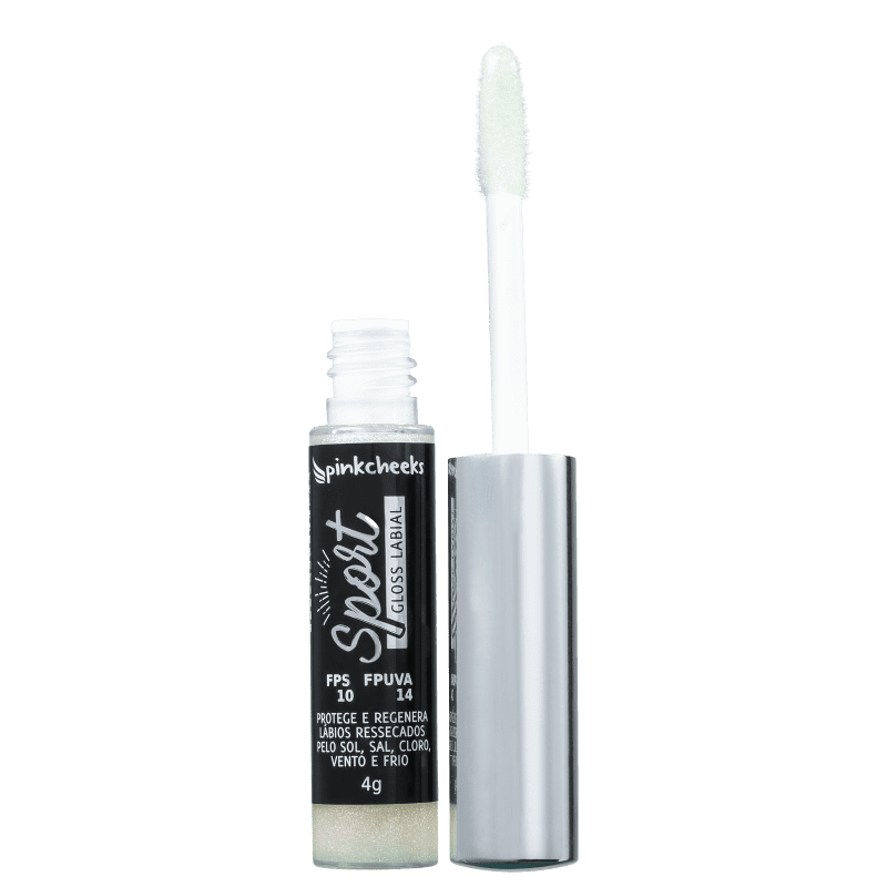 Pink Cheeks Sport Make Up FPS10 Sweet Cotton - Gloss Labial 4g