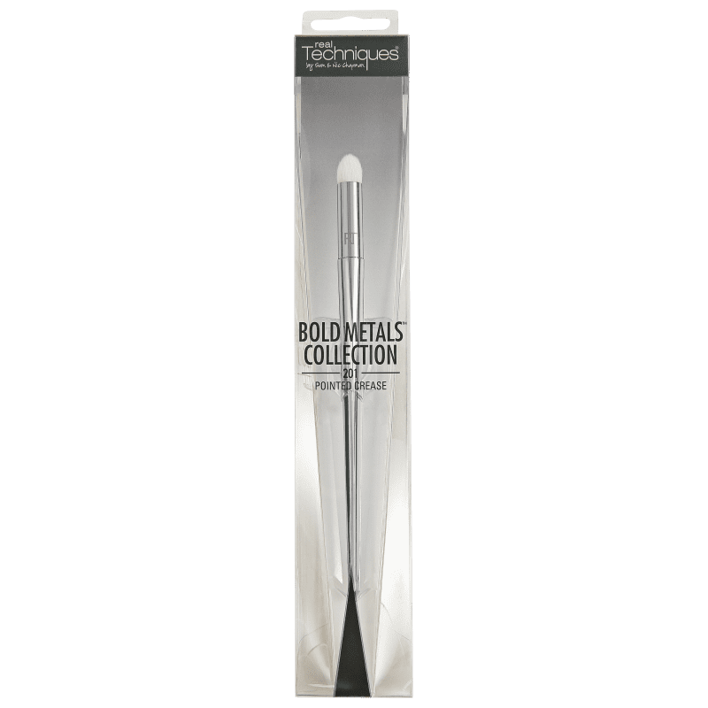 Real Techniques Bold Metals 201 Pointed Crease - Pincel para Olhos